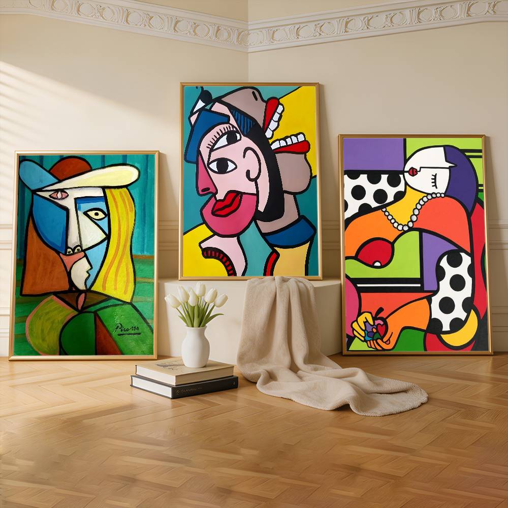Commercial Printing & Packaging Pvt Ltd - Picasso Abstract Art Premium Self Adhesive