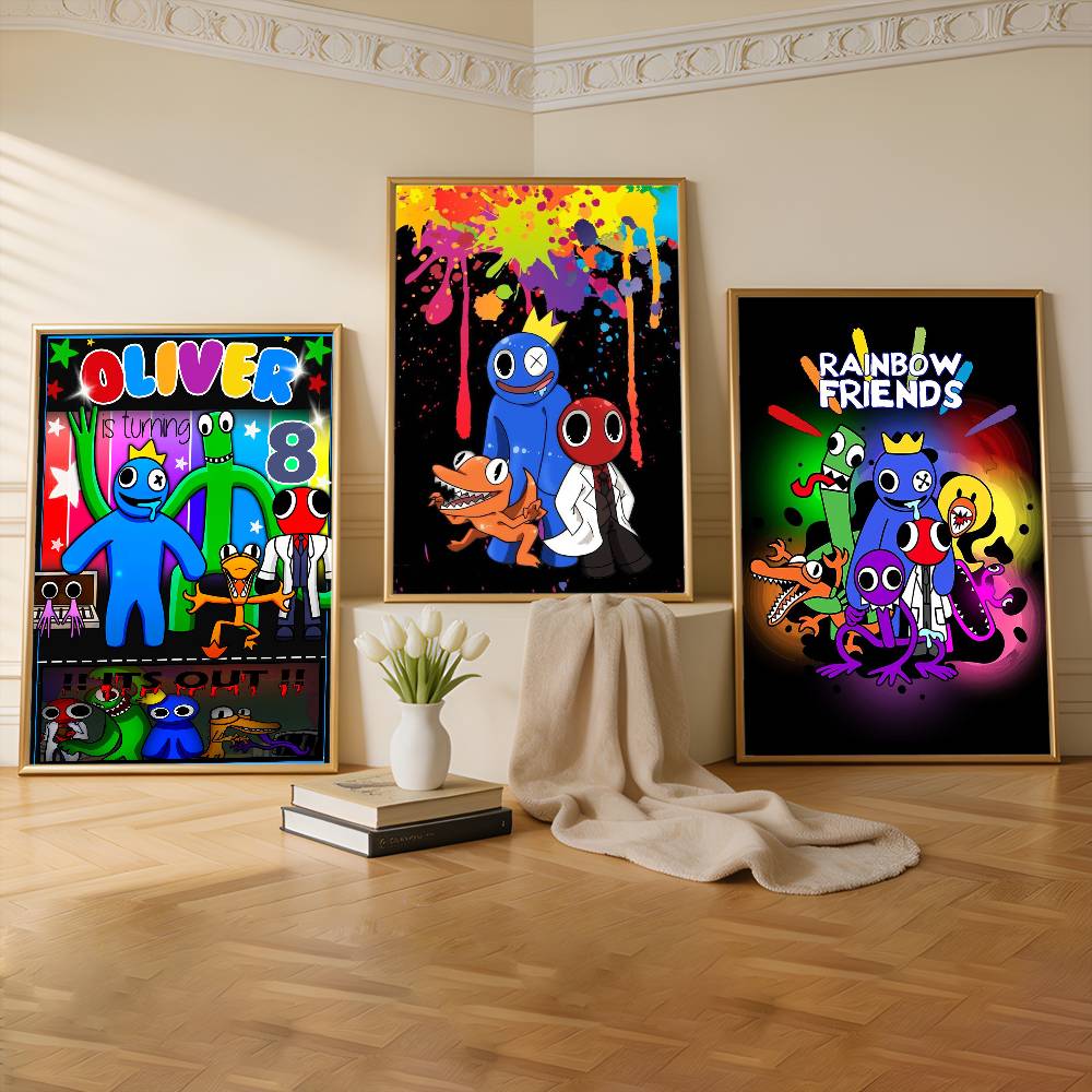 Commercial Printing & Packaging Pvt Ltd - R-Rainbow Friends Toy Movie Sticky Premium