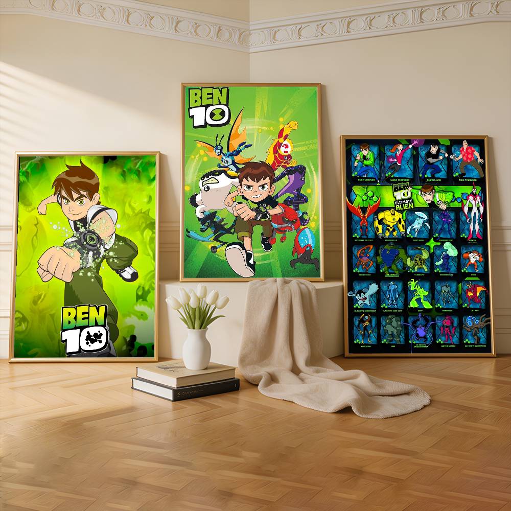 Commercial Printing & Packaging Pvt Ltd - Cartoon B-Ben 10 Cool Premium Self