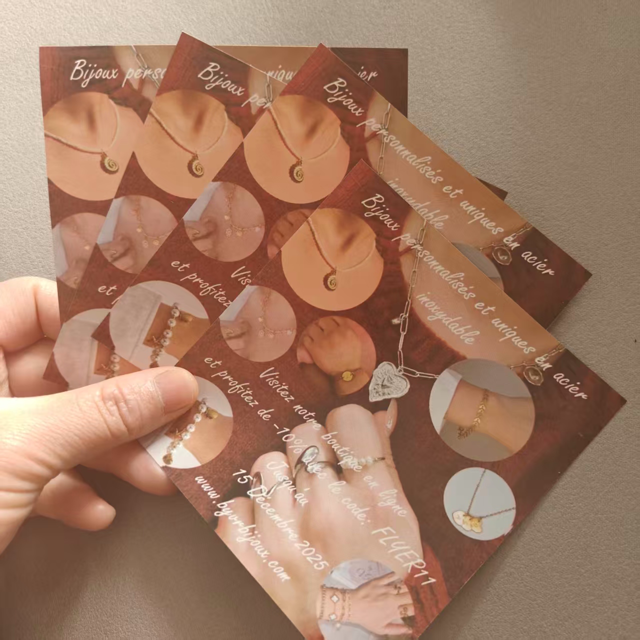 Commercial Flyer Printing - 100pcs Customized personalized color flyers A5