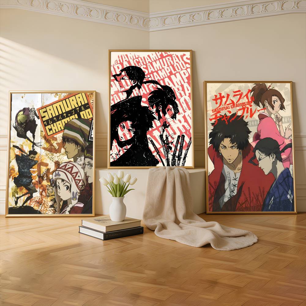 Commercial Printing & Packaging Pvt Ltd - Anime S-Samurai C-Champloo Premium Self Adhesive