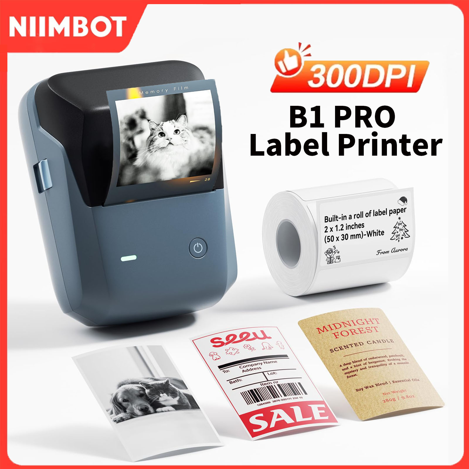Niimbot B1/B1PRO Label Printer - огляд і ціна Commercial Printing Network