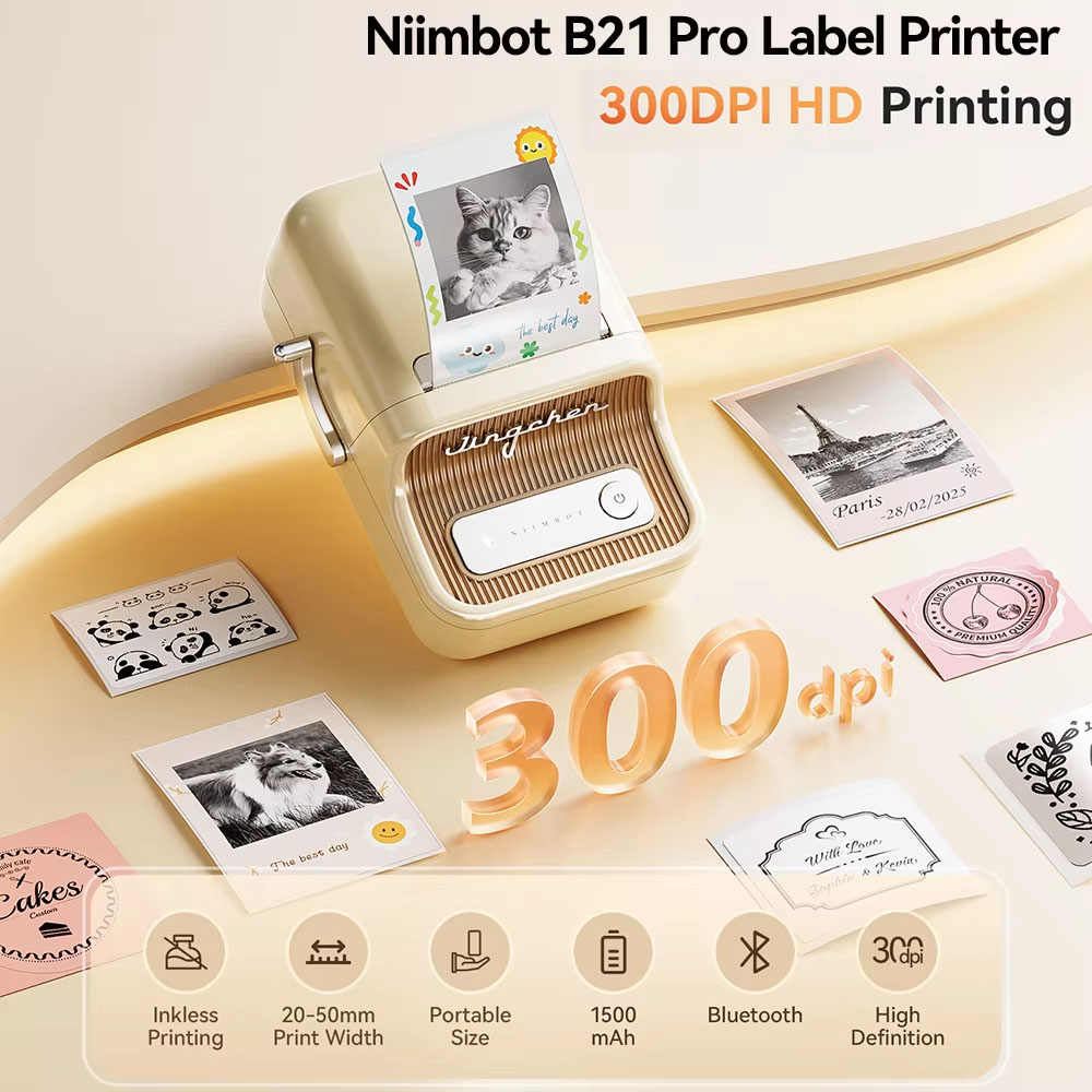 Niimbot B21 Pro 300DPI Portabl - огляд і ціна Commercial Printing Network