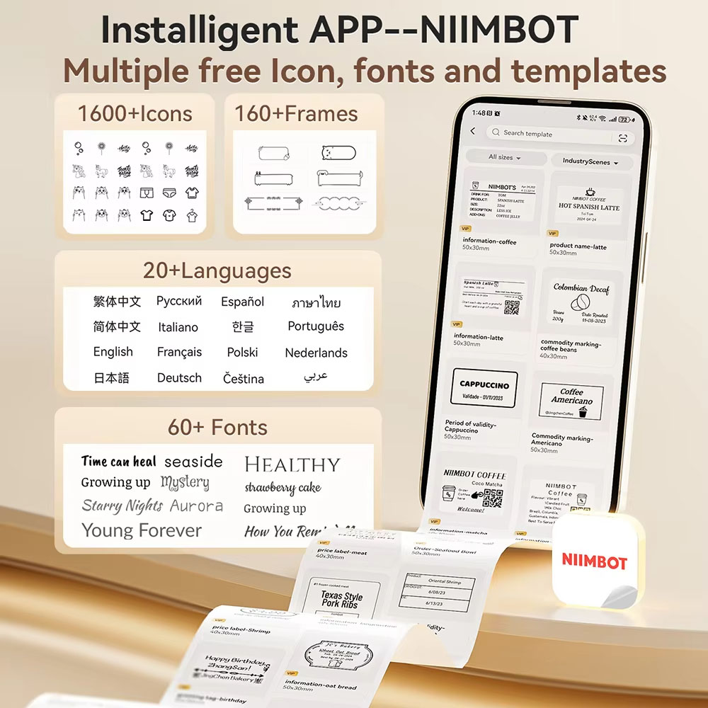 Niimbot B21 Pro 300DPI Portabl - огляд і ціна Commercial Printing Network