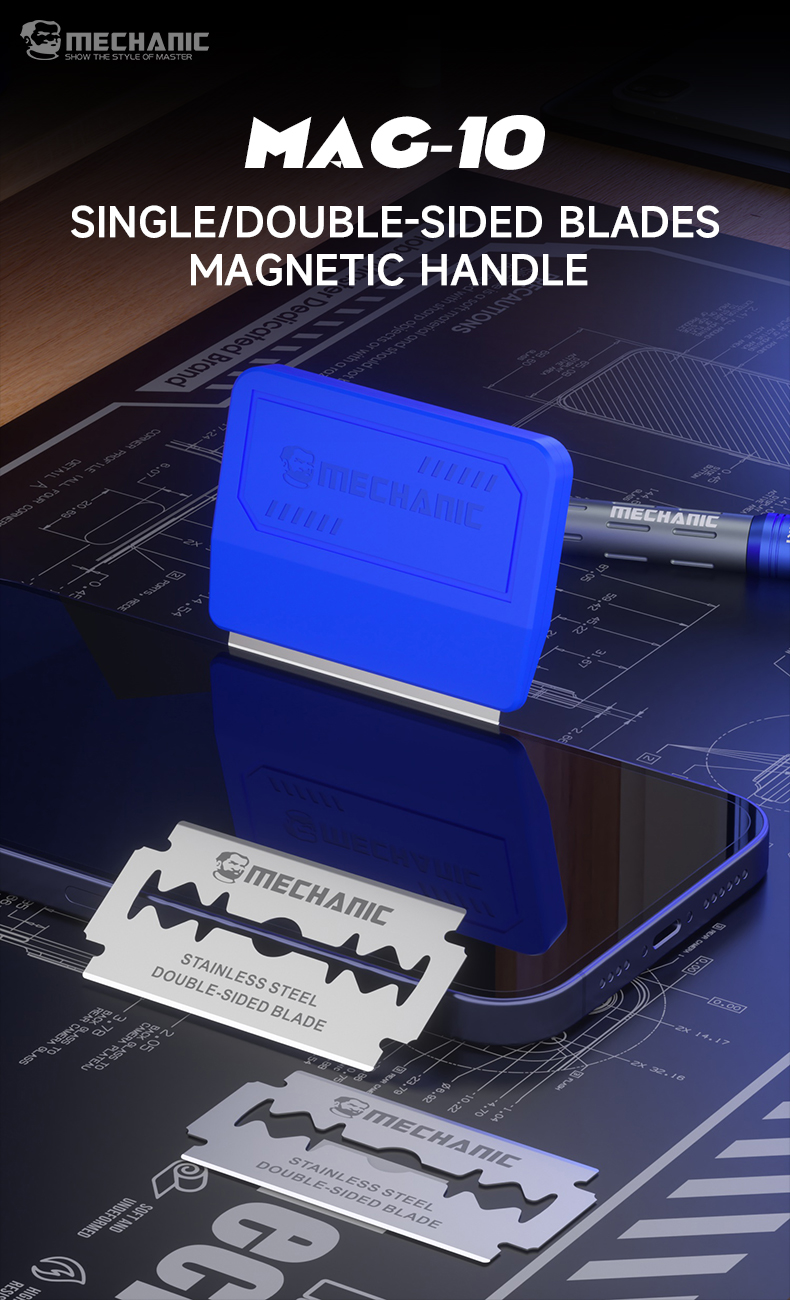 MECHANIC Mag-10 Magnetic Blade - огляд і ціна Screen Printing Squeegee