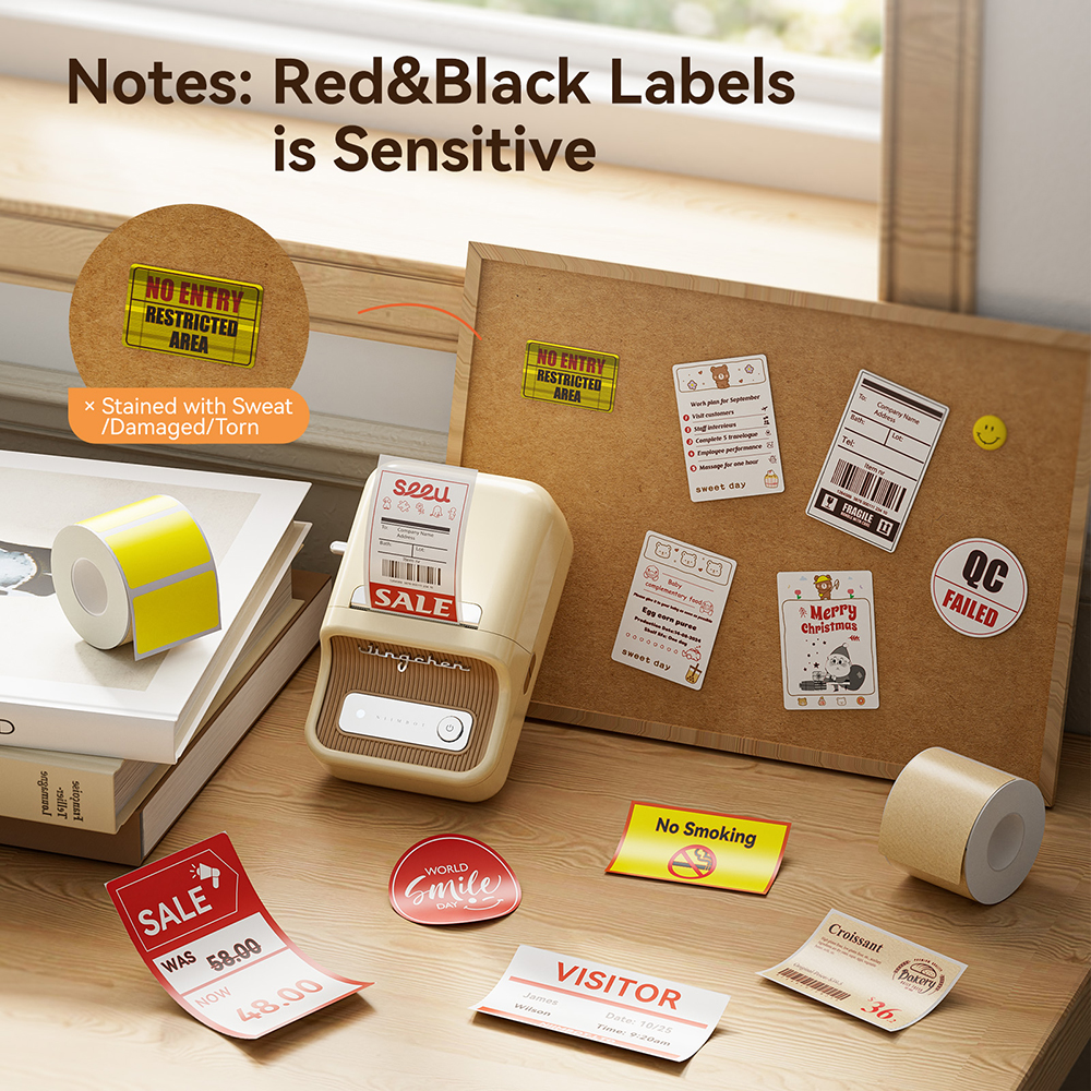 Niimbot B21 PRO Red Black Colo - огляд і ціна Commercial Printing Network