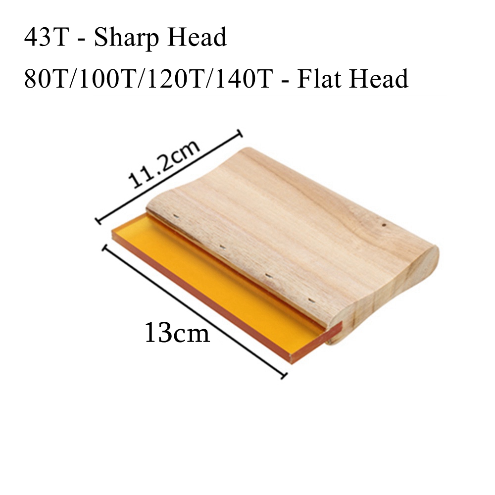 43T/100T/120T/140T Silk Screen - огляд і ціна Screen Printing Squeegee