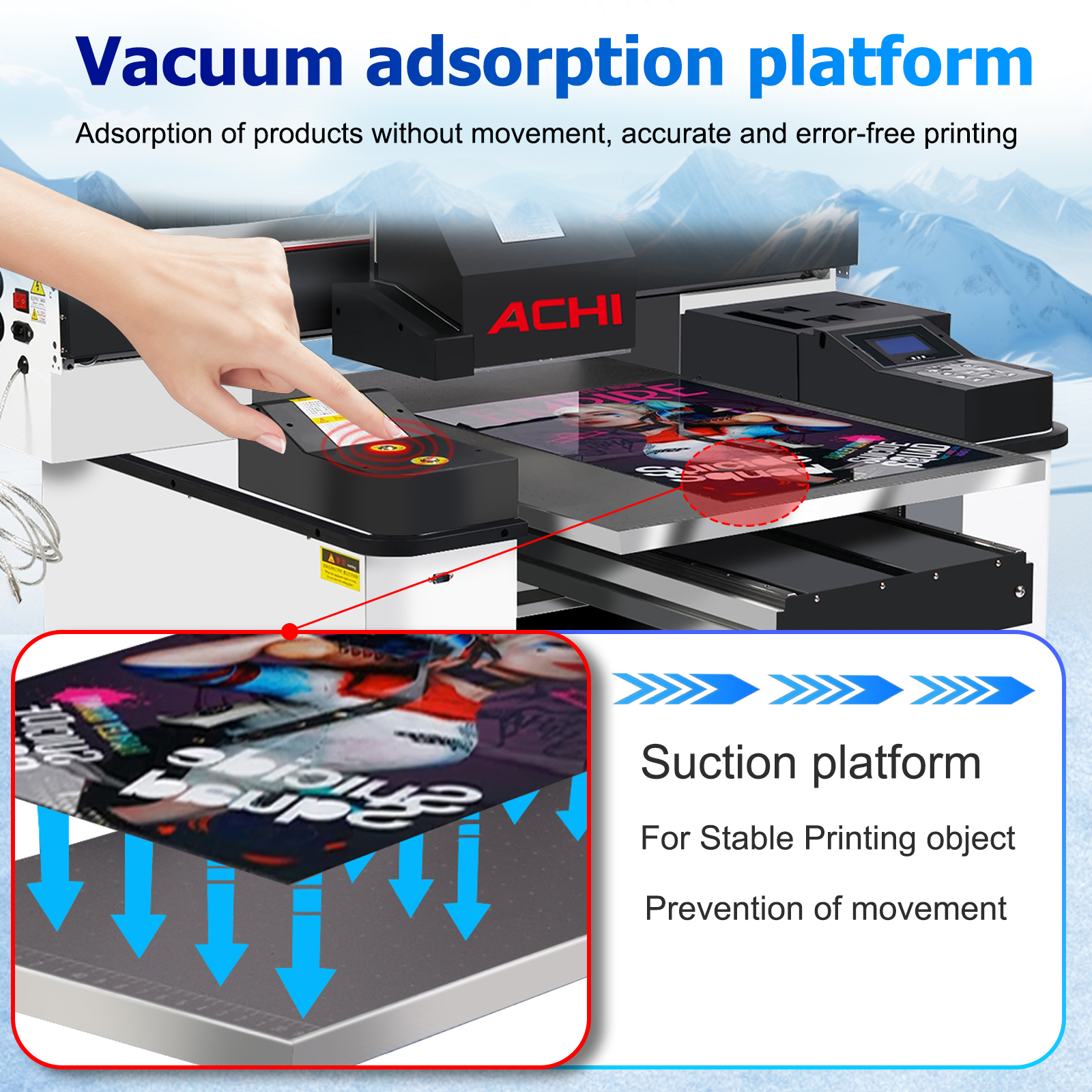 UV Flatbed Printer A1 Size UV  - огляд і ціна Commercial Uv Printing Machine