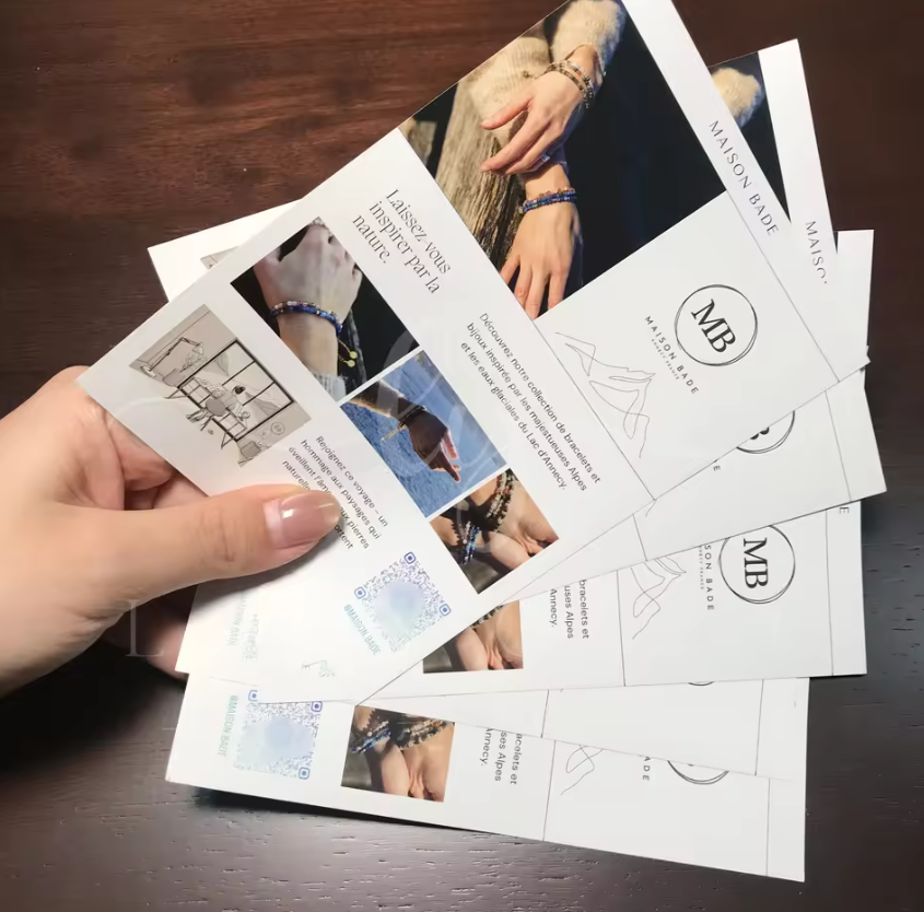 100/200pcs Customized 157g glo - огляд і ціна Commercial Flyer Printing