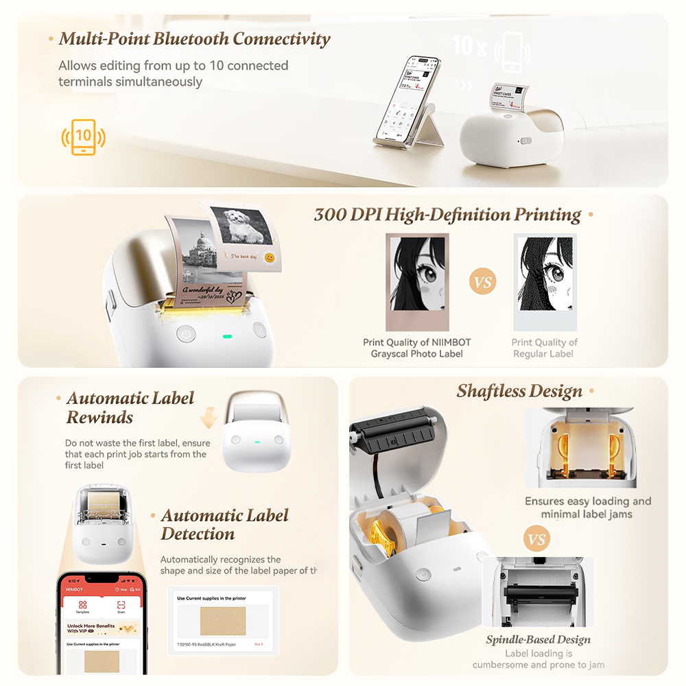 Niimbot B2Pro 300DPI Portable  - огляд і ціна Commercial Printing Network
