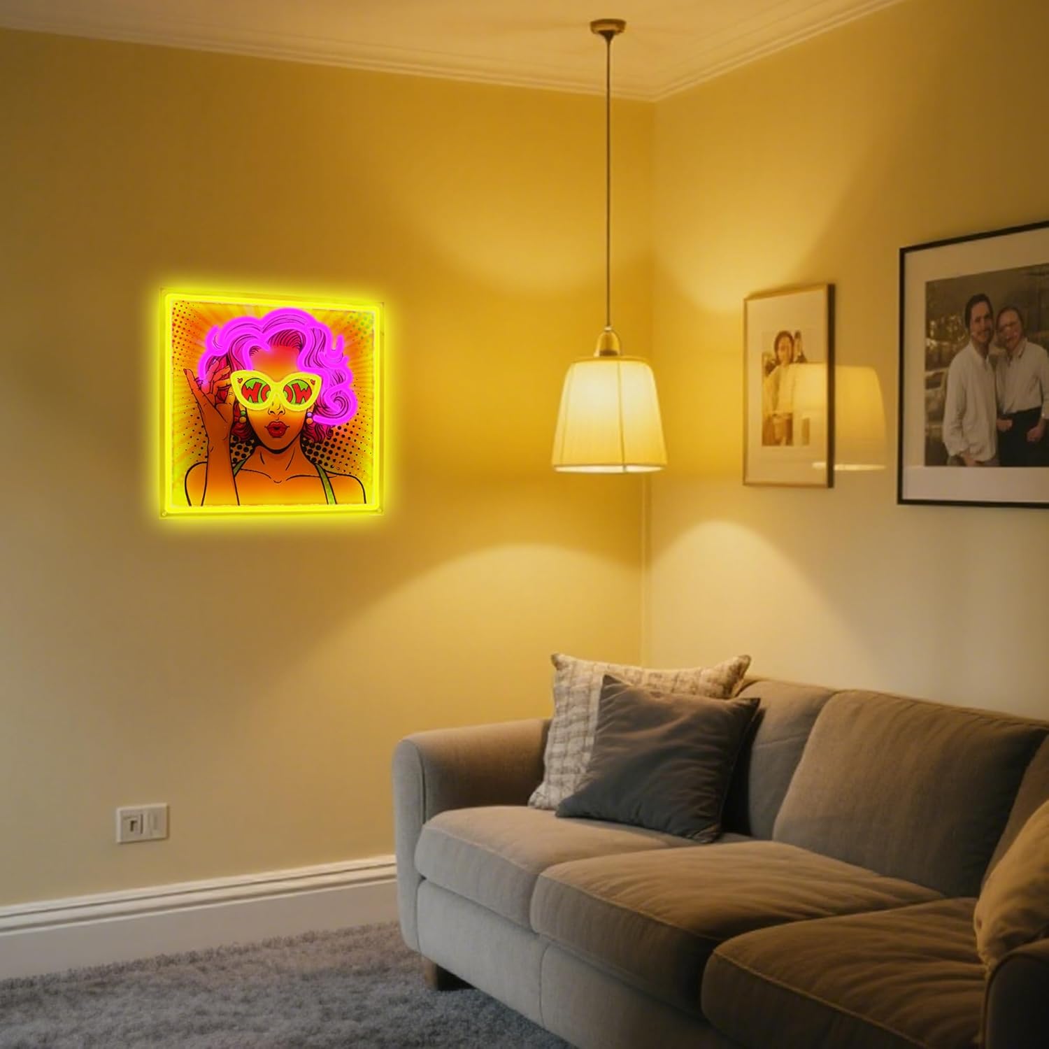 Pretty Girl Neon Sign Room Dec - огляд і ціна Commercial Uv Printing