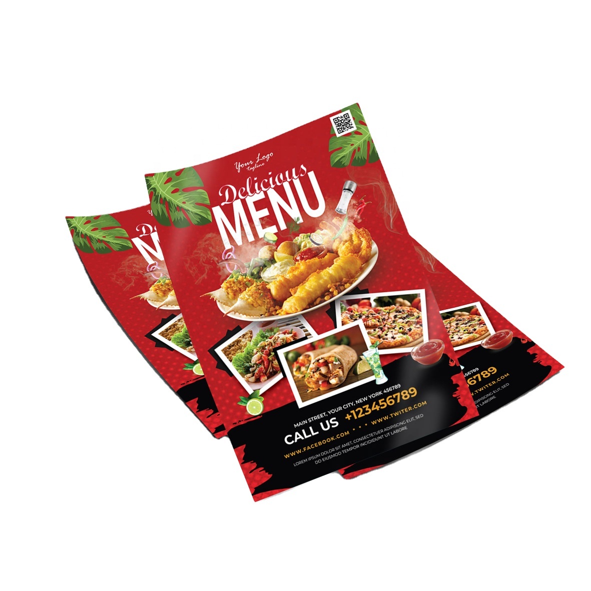 Custom Full Color Double Sided - огляд і ціна Commercial Flyer Printing