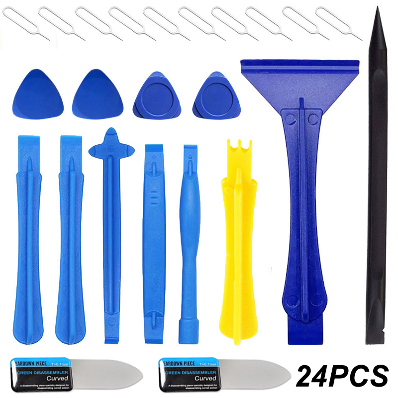 24PCS/Set Plastic Pry Bar Blad - огляд і ціна Screen Printing Squeegee