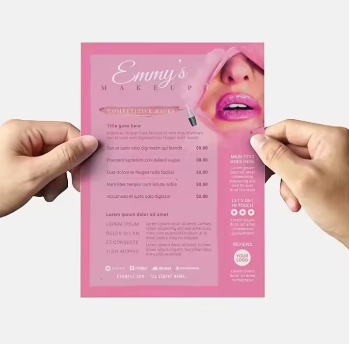 Customized A5 A6 high-quality  - огляд і ціна Commercial Flyer Printing