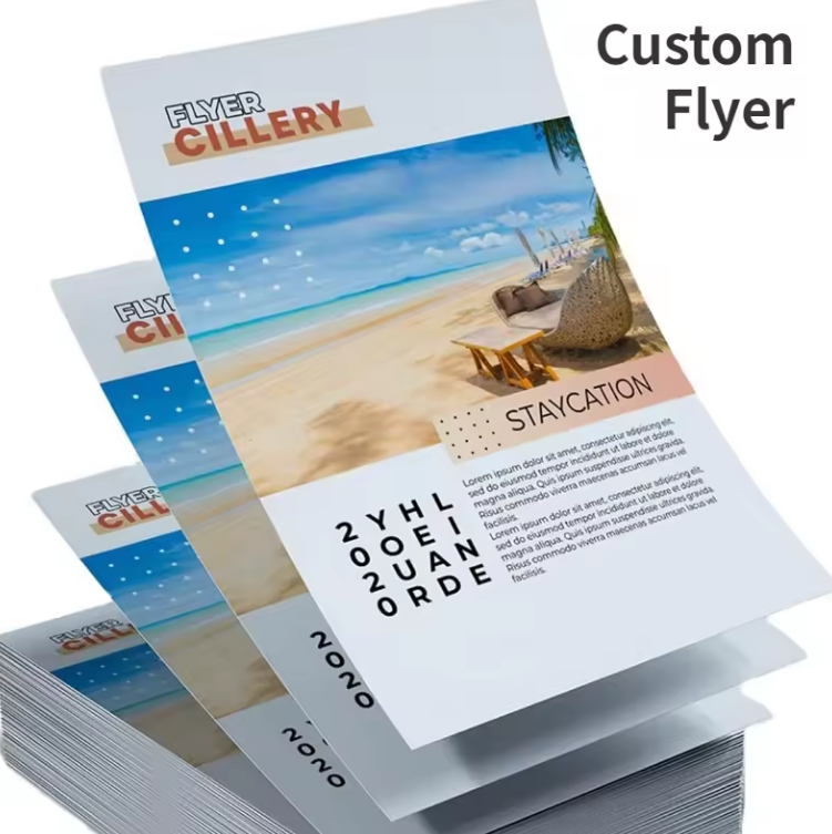 Customized A5 A6 high-quality  - огляд і ціна Commercial Flyer Printing